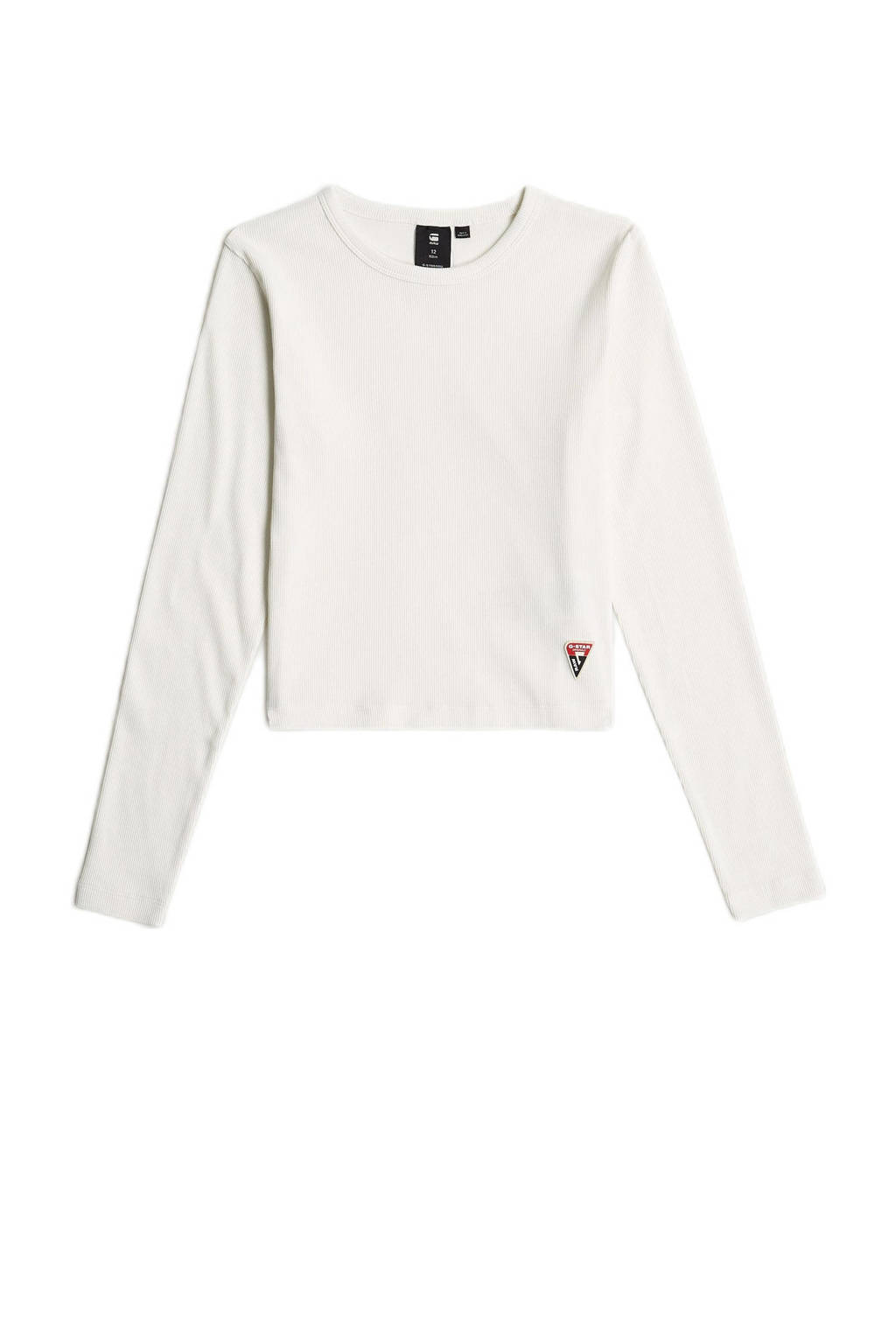 G-STAR cropped longsleeve ecru