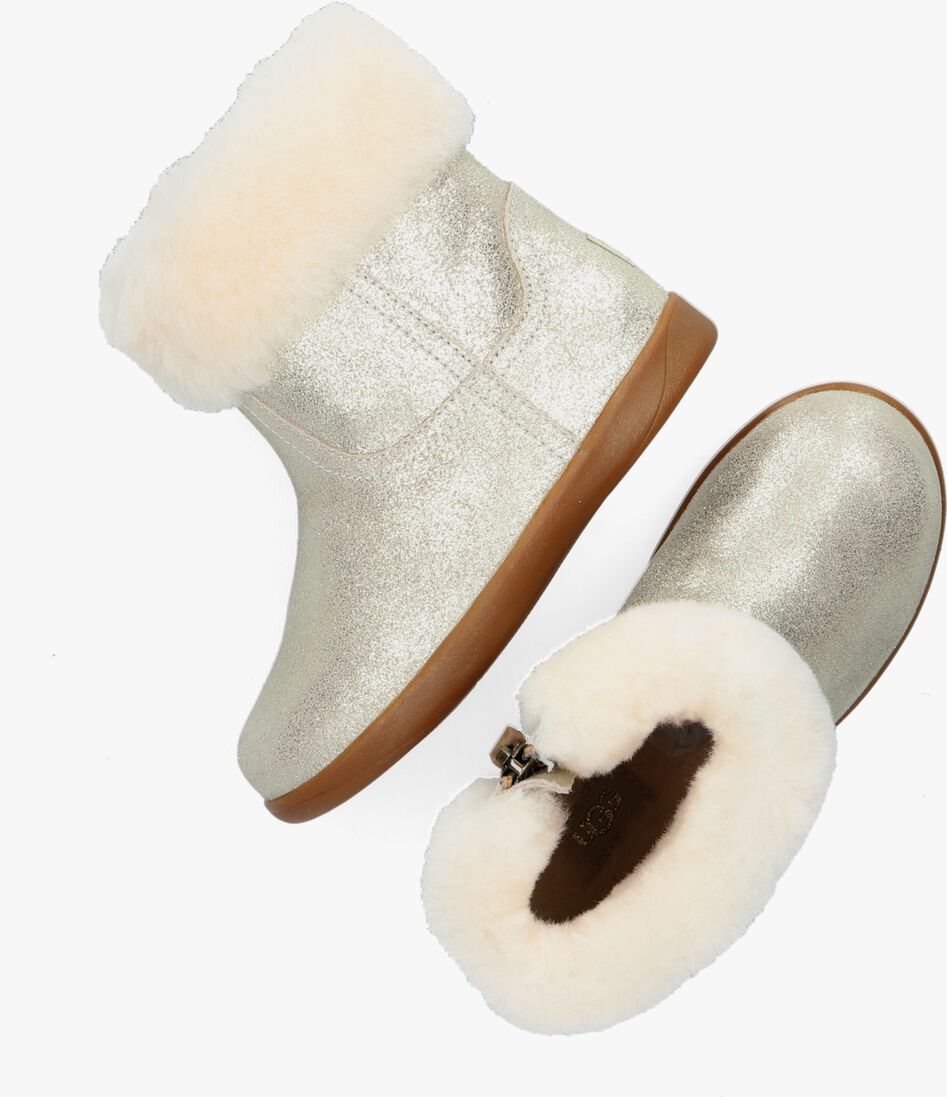 UGG gouden ugg vachtlaarzen jorie ii metallic