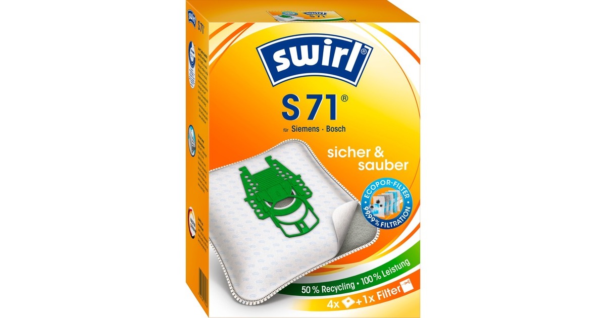 SwirlS 71 AirSpace stofzuigerzak