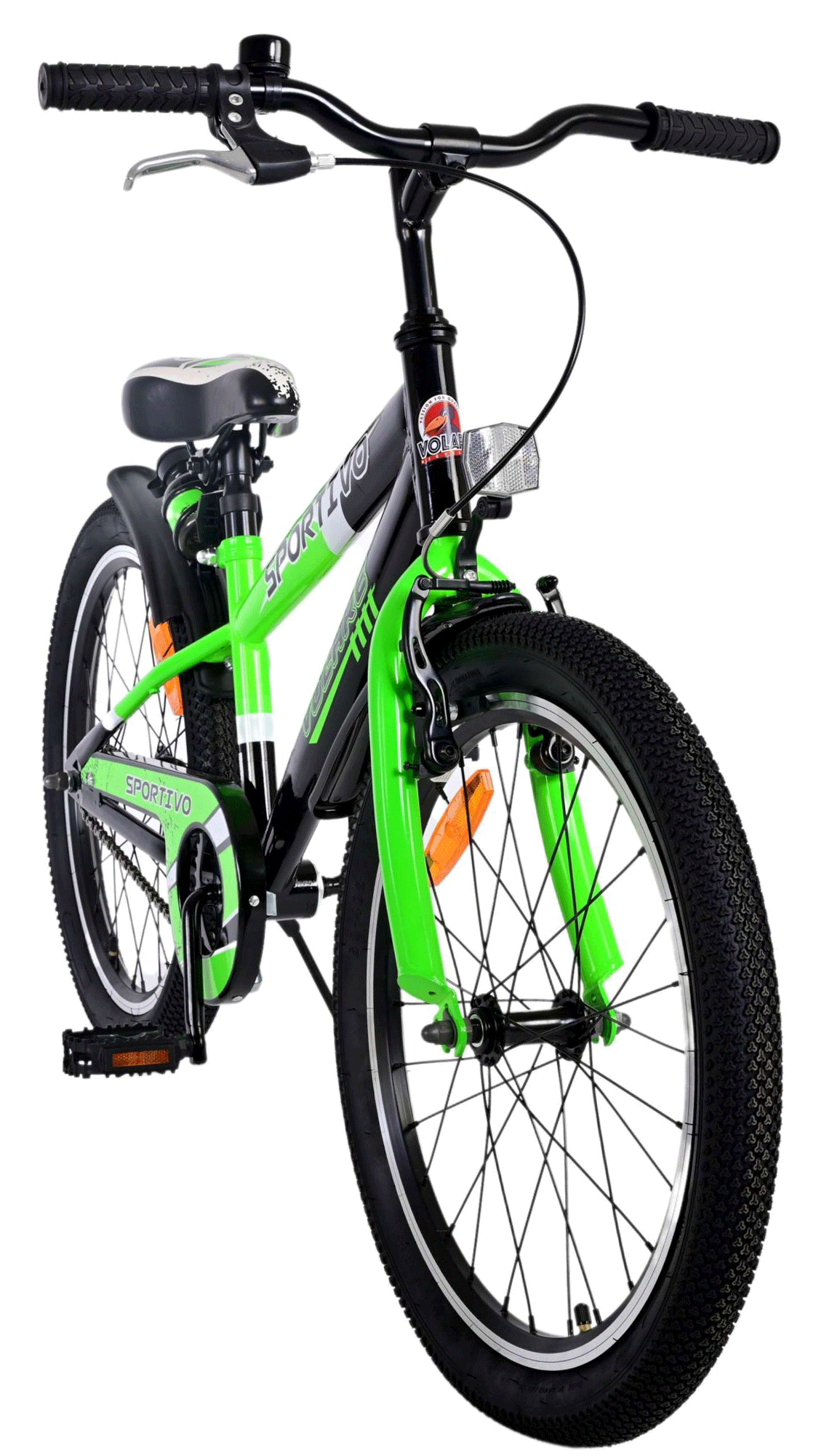 Volare Sportivo Kinderfahrrad 20 Zoll Mädchen Jungen ab 6 - 8 Jahre 1 Gang Jugendfahrrad Fahrrad Kinder Bike mit Rücktrittbremse