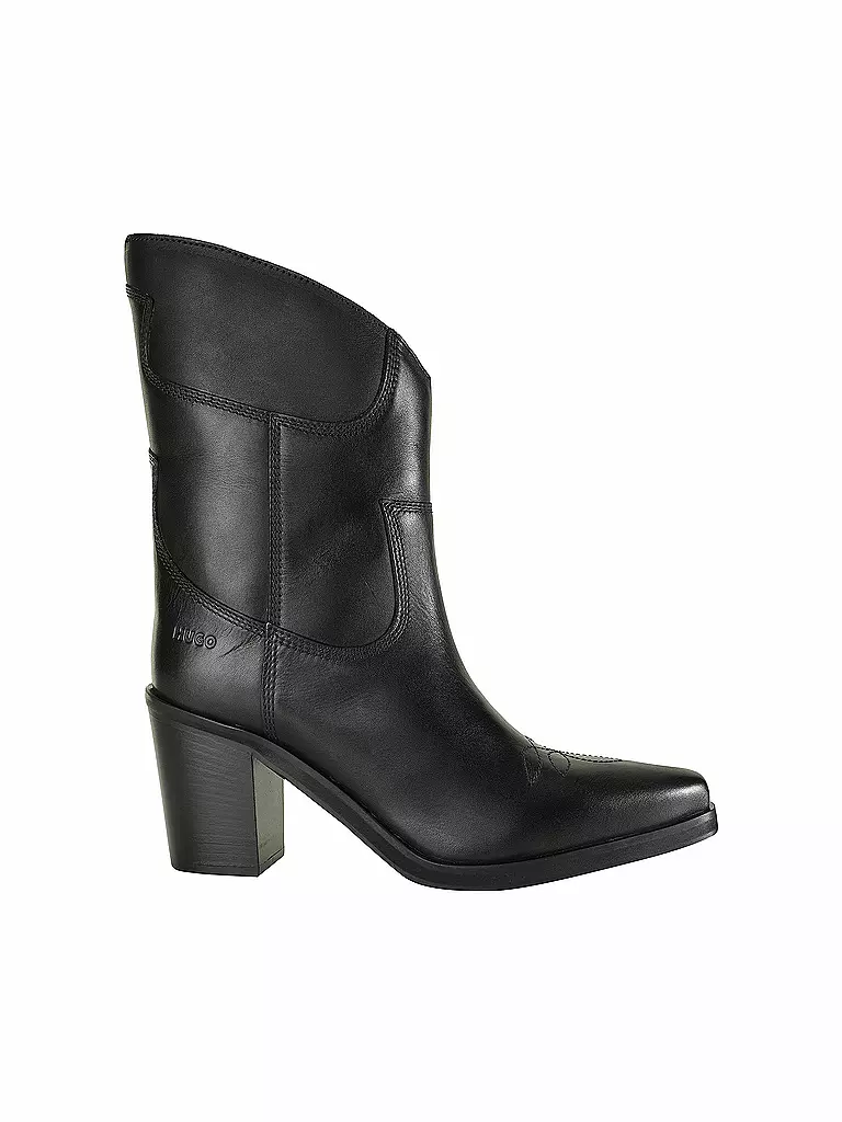 HUGO Stiefel MILEYHEEL BOOTIE 70 schwarz