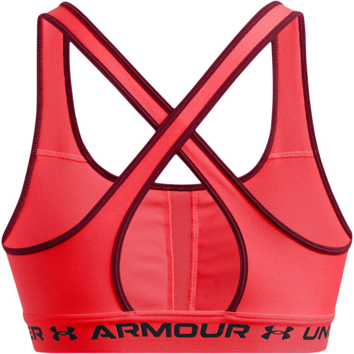 Under Armour Crossback Medium Support Sports BH Dame