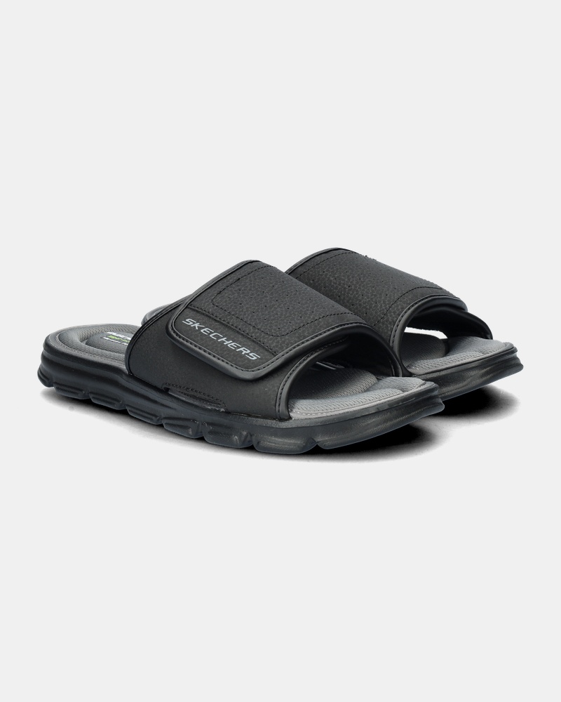 Skechers Wind Swell Badslippers  - zwart
