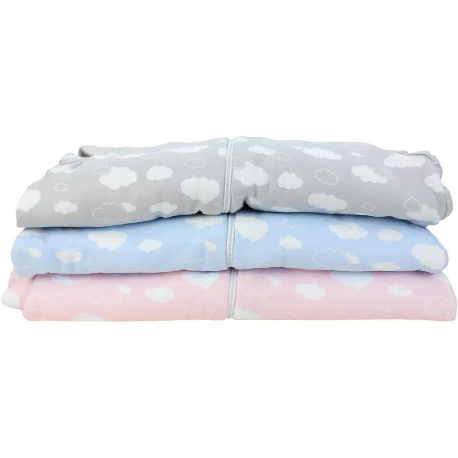 TupTam Baby  Winter Schlafsack mit Beinen 2,5 Tog weiß Modell 2