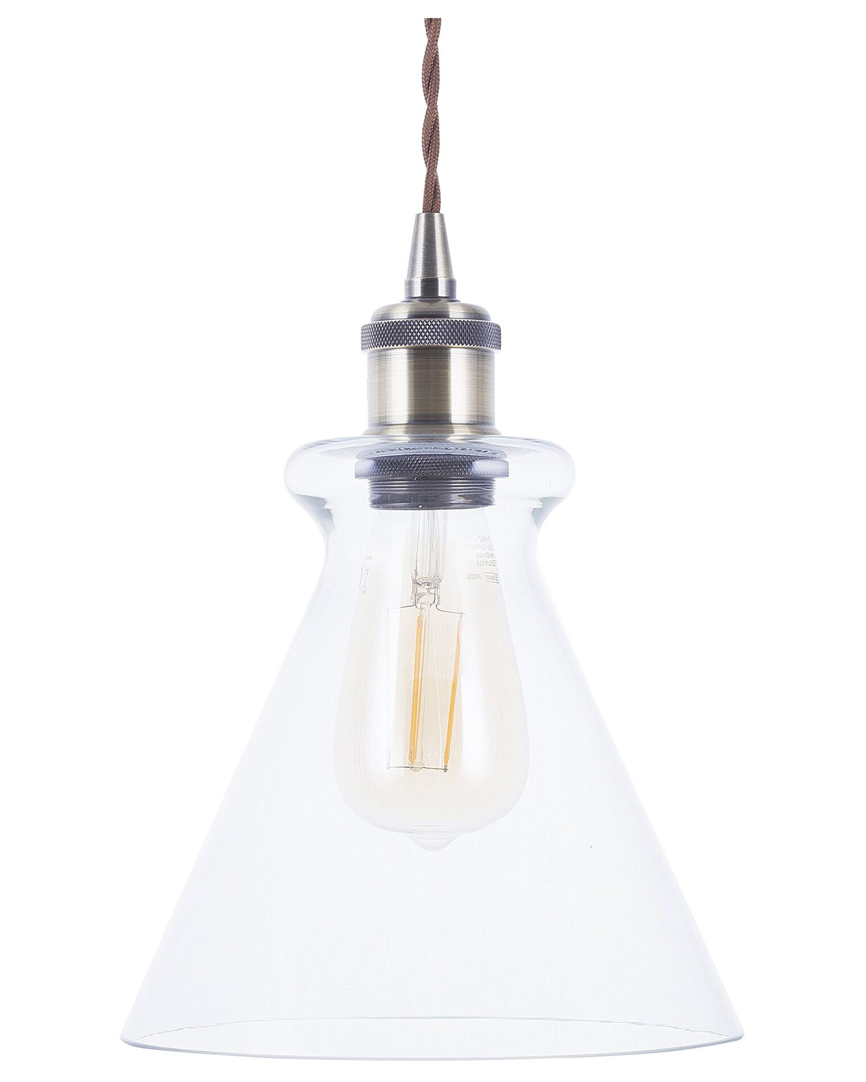 Hanglamp BERGANTES Glas Transparant