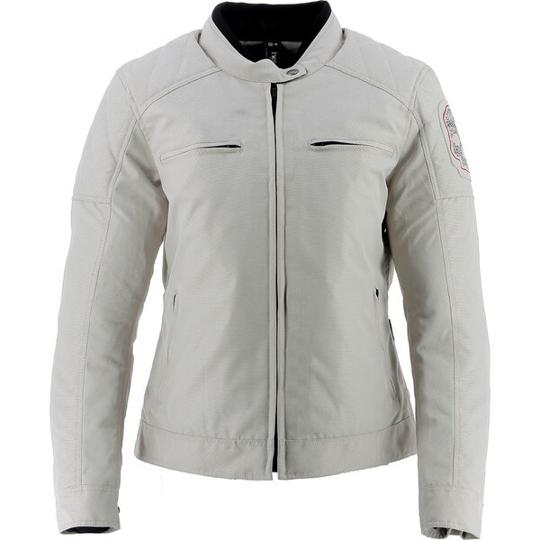 Helstons - Blouson femme Widow Tissu technique Argent