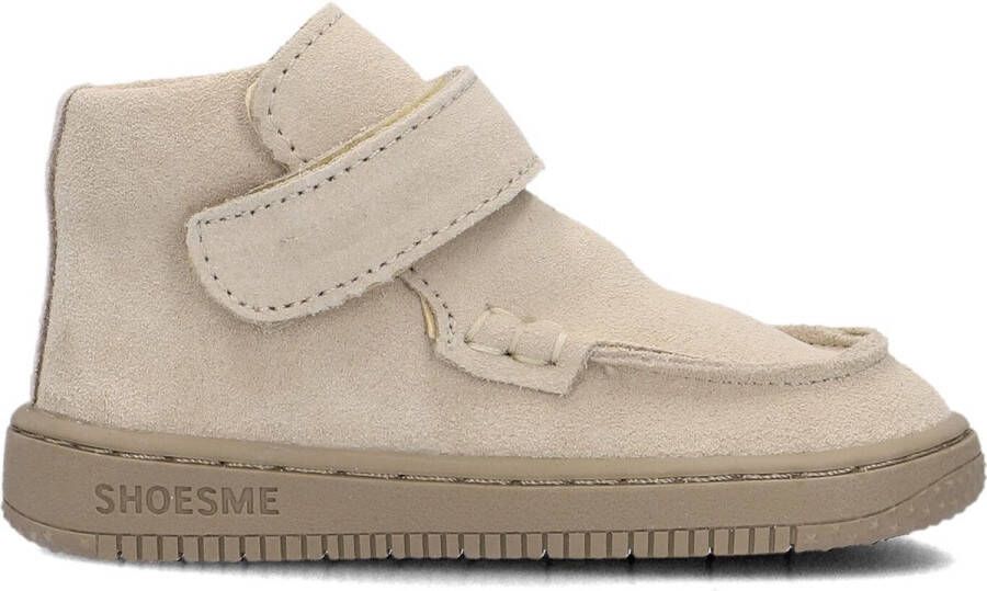 Shoesme Baby Klittenbandschoenen Taupe Leer