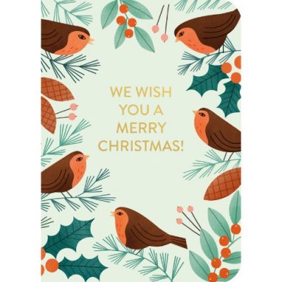 Merry Christmas Robins Seeds