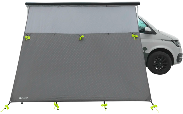 Outwell Hillcrest Plane Vorderwand grau 210 x 235 cm