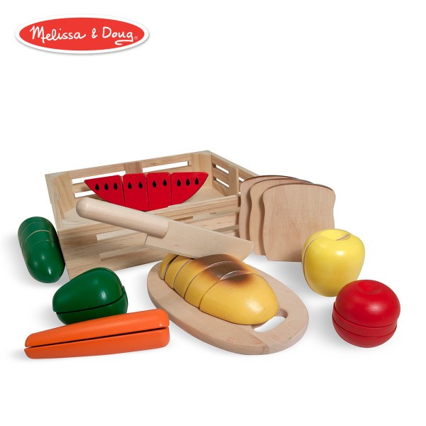 Melissa & Doug - Udskåret Mad