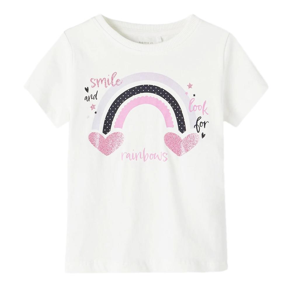 Name it T-shirt Blanc Fille Name it Brigita