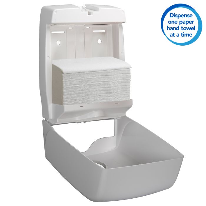 Scott 6669 (3600st) Essential Intergevouwen  handdoeken medium 1-Laags wit (6669)