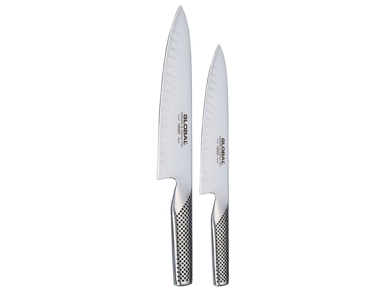 Couteau de cuisine G63 - Lame alvéolée 16 cm - Global