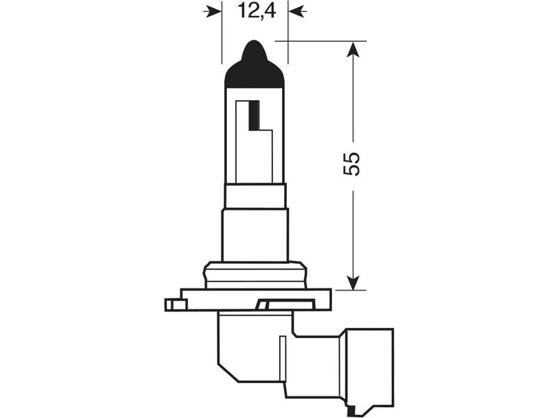 OSRAM Glühlampe 12V HB4 12V 51W P22d PKW Auto-Glühbirne