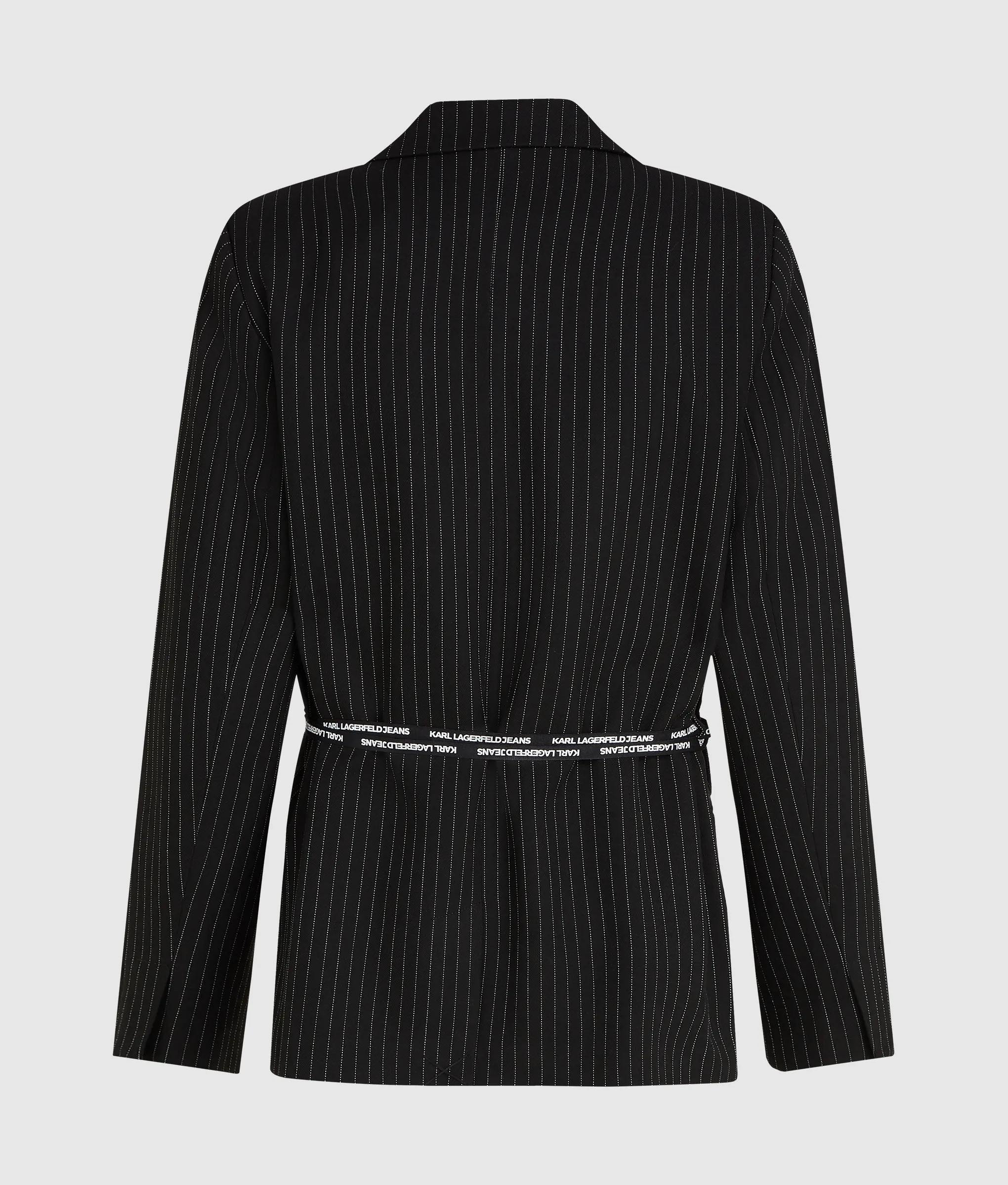 Blazer met krijtstreep