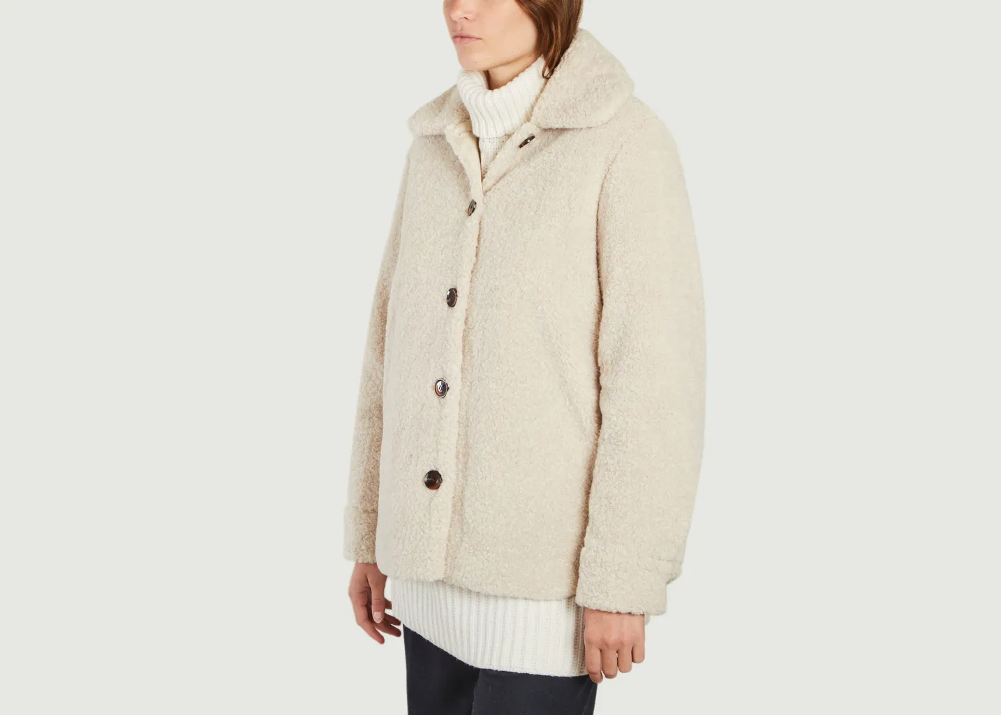 Veste effet fourrure Aylina Samsoe Samsoe