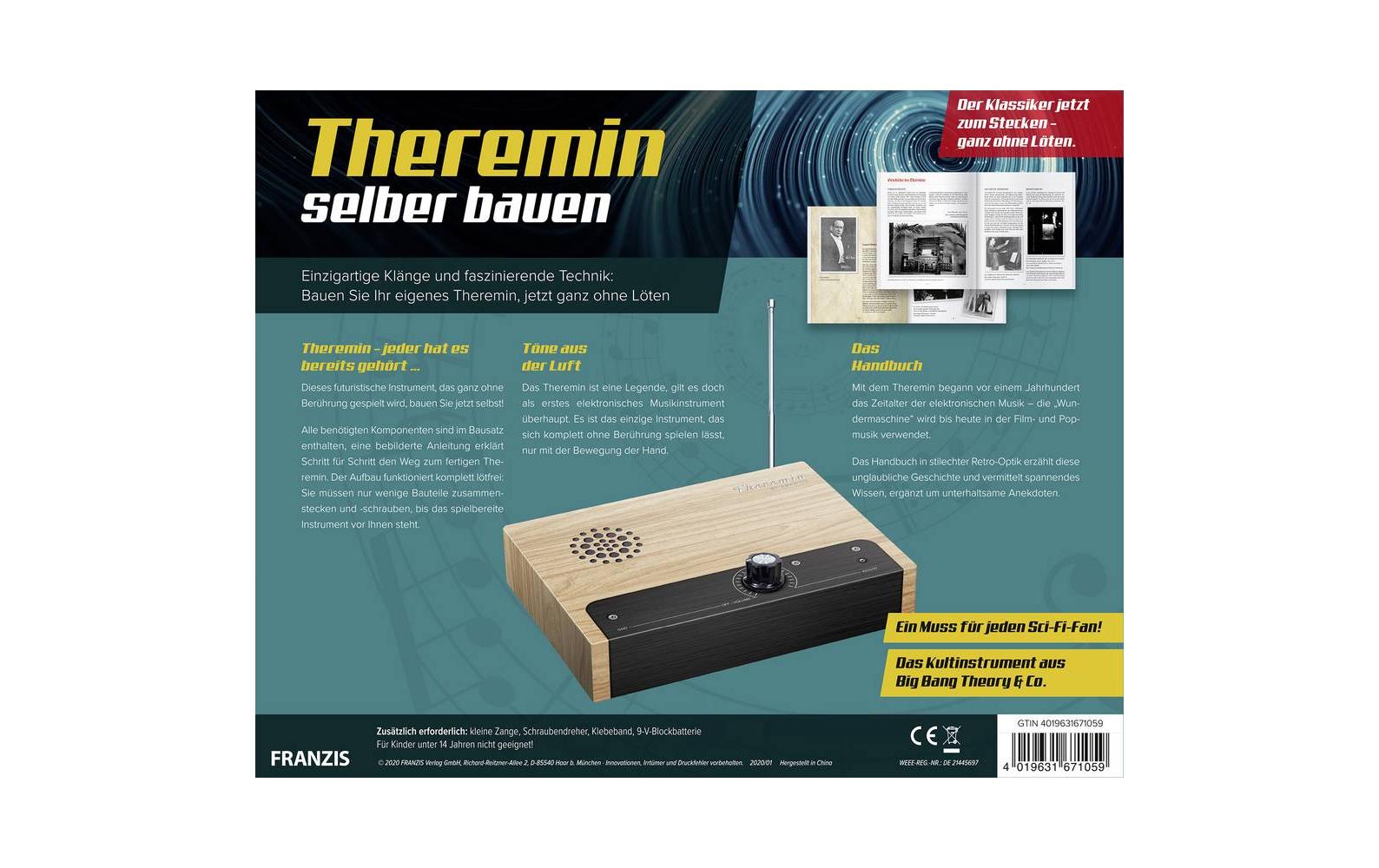 Bausatz Theremin DeutschTheremin selber bauen