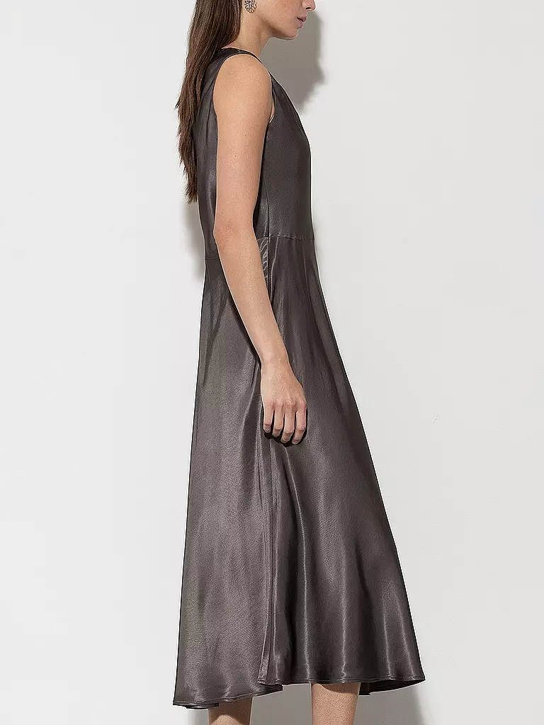 LUISA CERANO Midikleid hellbraun