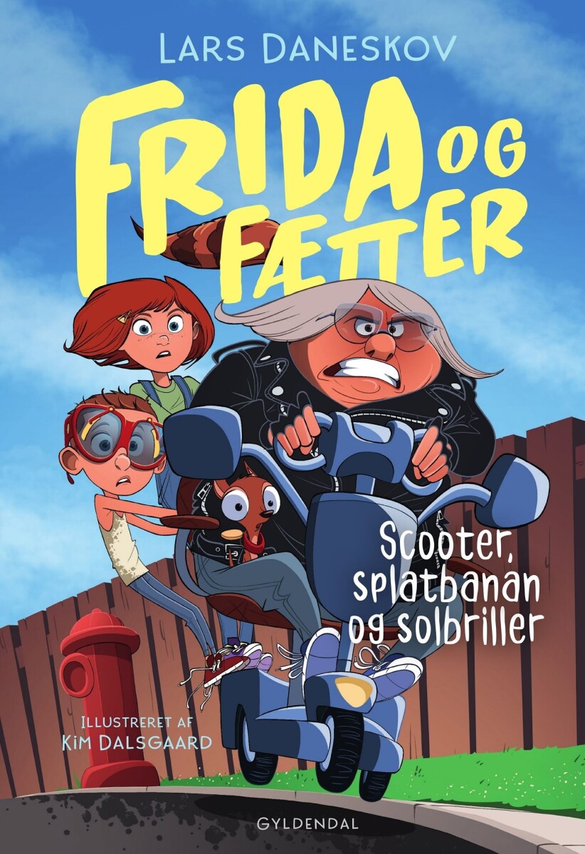 Frida Og Fætter 2 - Scooter, Splatbanan Og Solbriller - Lars Daneskov - Bog