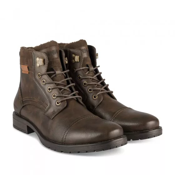 Bottines MARRON DENIM SIDE