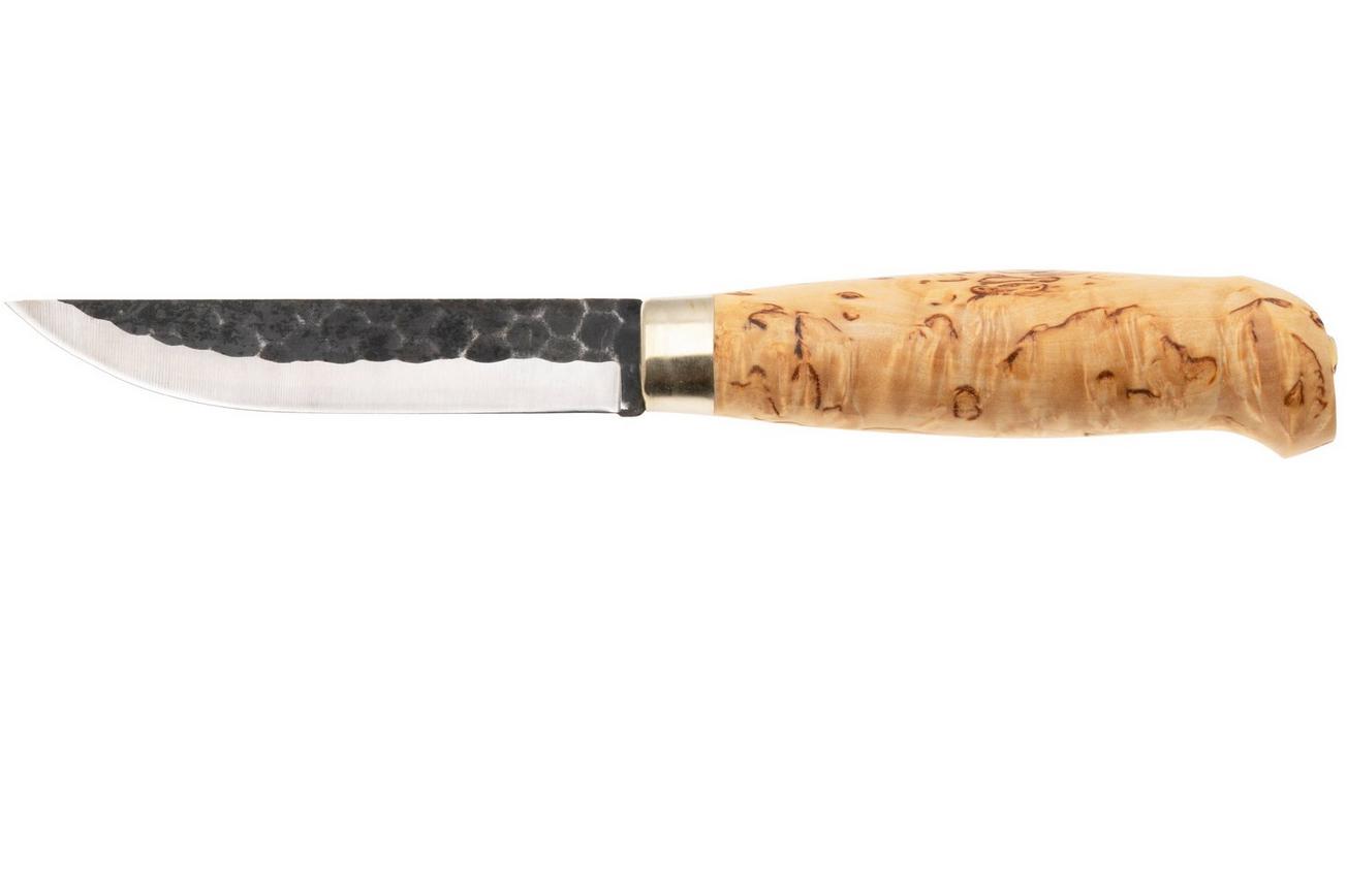 Marttiini Lynx Forged 131012, Brut De Forge 80CrV2, Curly Birch outdoormes