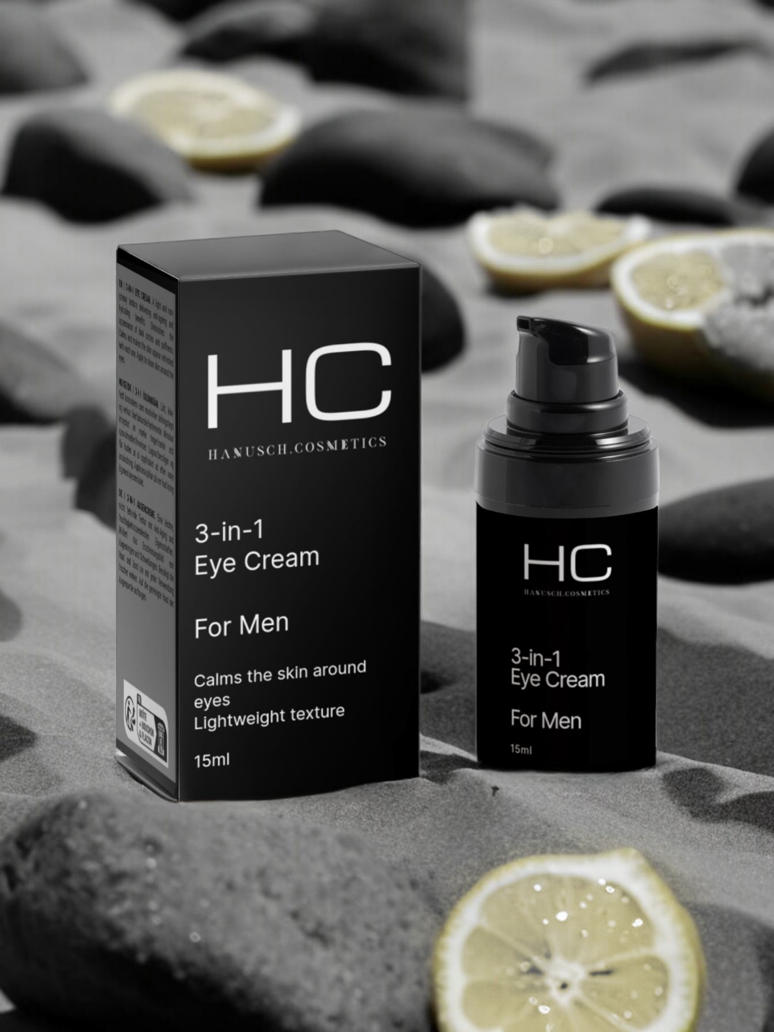 hanusch.cosmetics 3-in-1 Eye Cream for Men