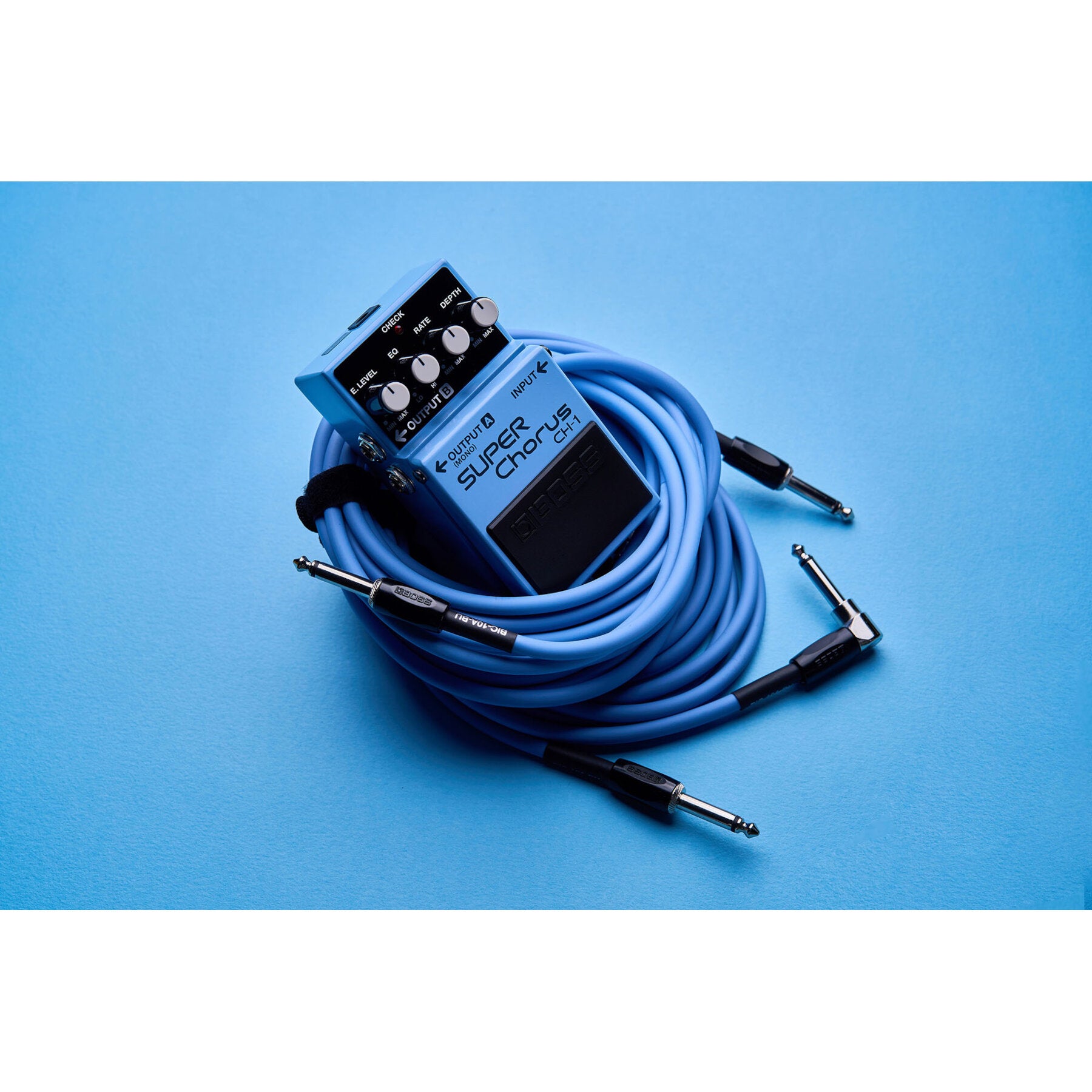 Boss BIC-10A Blue instrumentkabel 3m recht-haaks