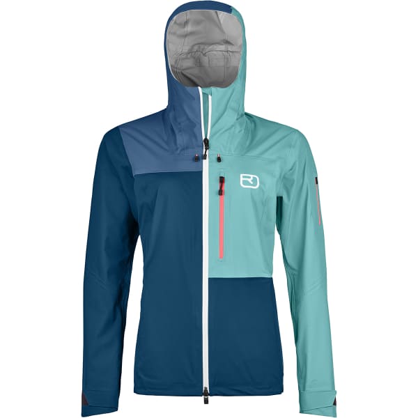 Veste ski de randonnée ORTOVOX 3L ORTLER JACKET W PETROL BLUE