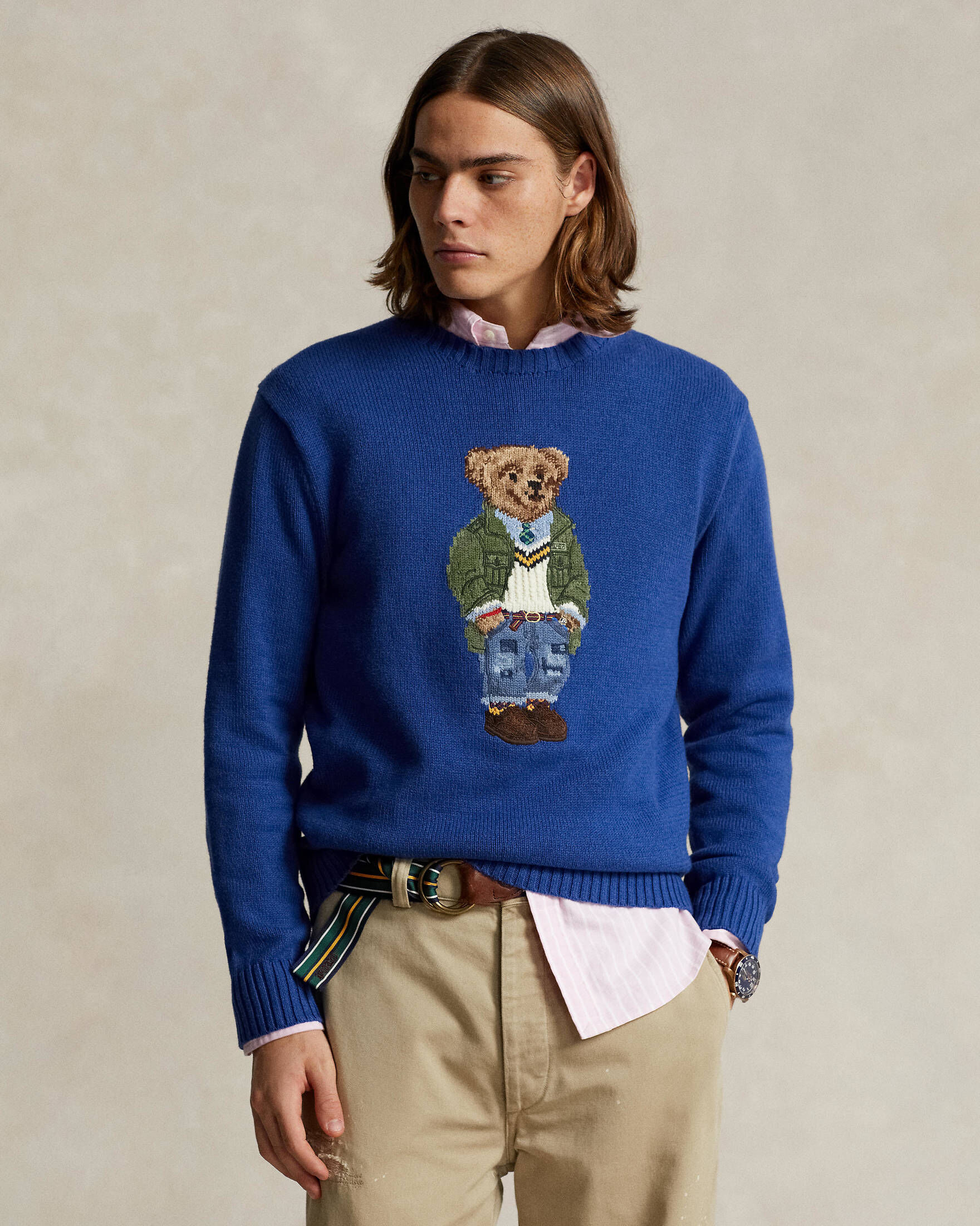 Polo Ralph Lauren| Herren Strickpullover aus Baumwolle