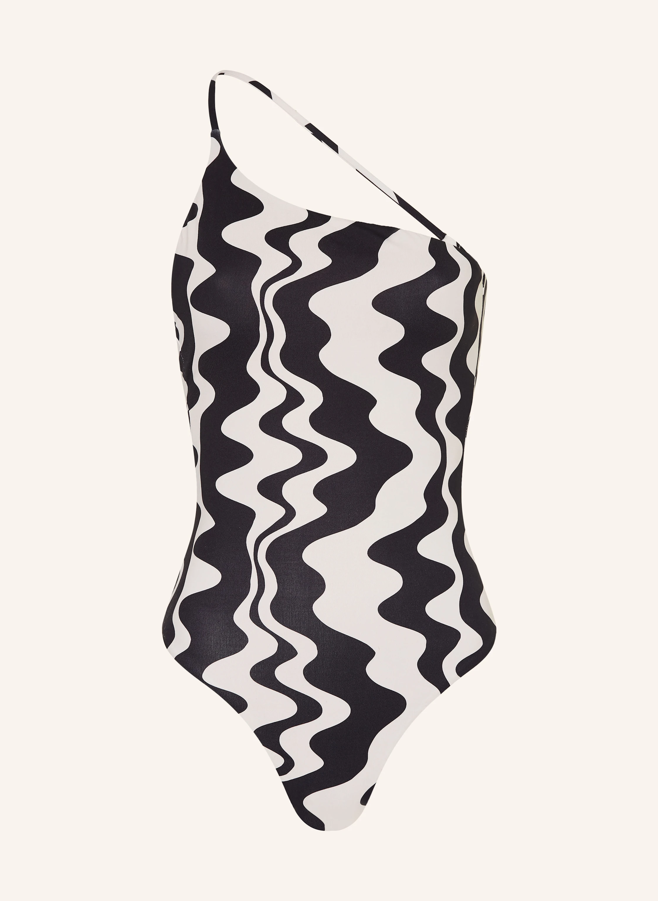 OAS One-Shoulder-Badeanzug NERO VERVE TUFFO