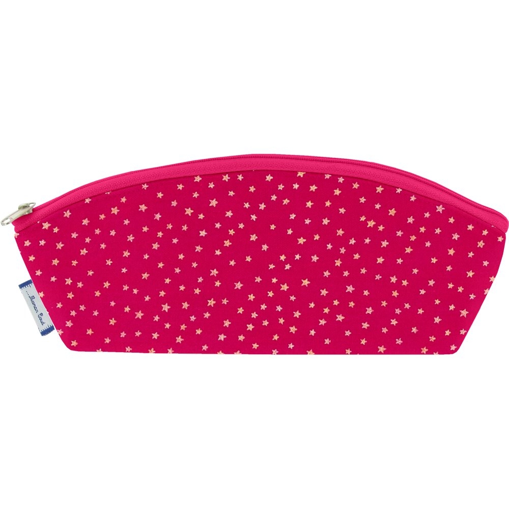 Trousse Scolaire Etoile Or Fuchsia