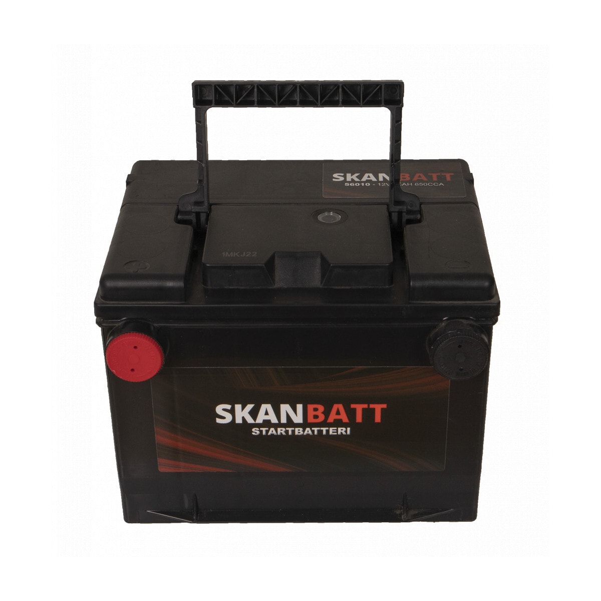 SKANBATT Startbatteri 12V 65AH 650CCA (230x179x180/180mm) +venstre