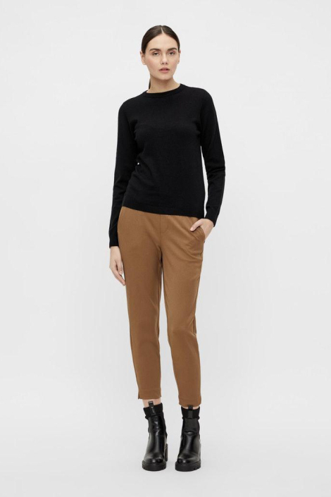Object zwarte dames trui