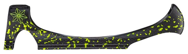 Porte Bidon Supacaz TriFly Carbon Neon Jaune avec Bidon Aéro