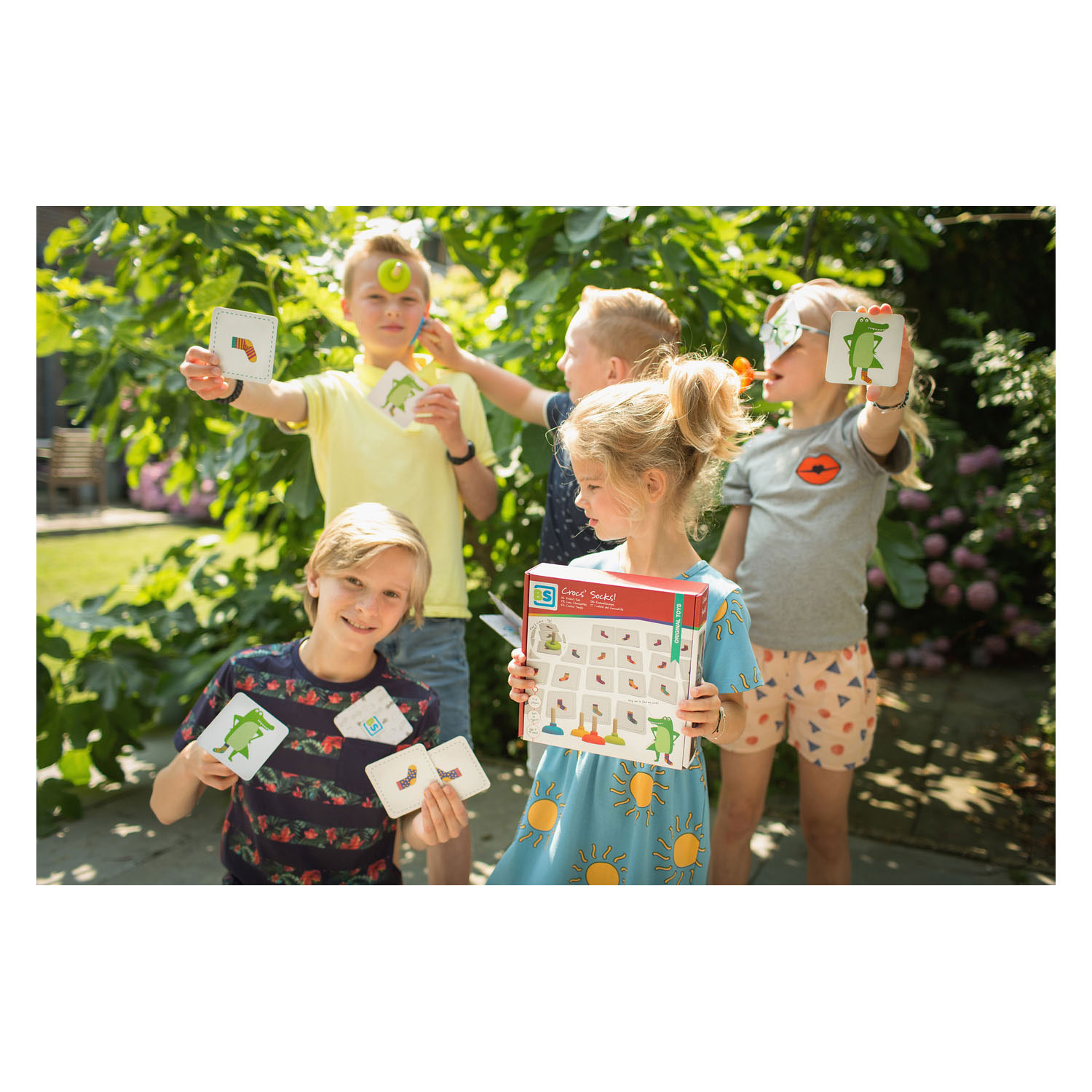 BS Toys Kroko's Sok Memo - Kinderspel