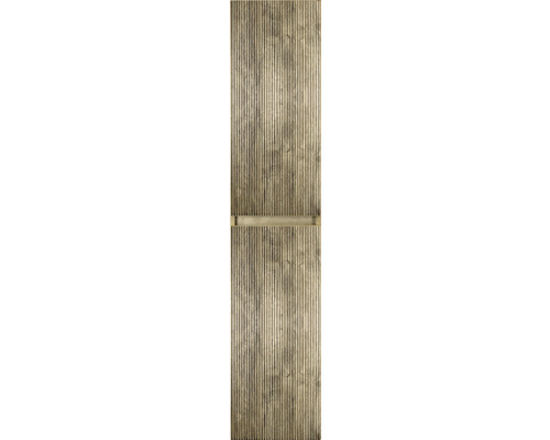 Sanox Frozen hoge kast, BxHxD 35 x 170 x 35 cm, frontkleur: Frans eiken