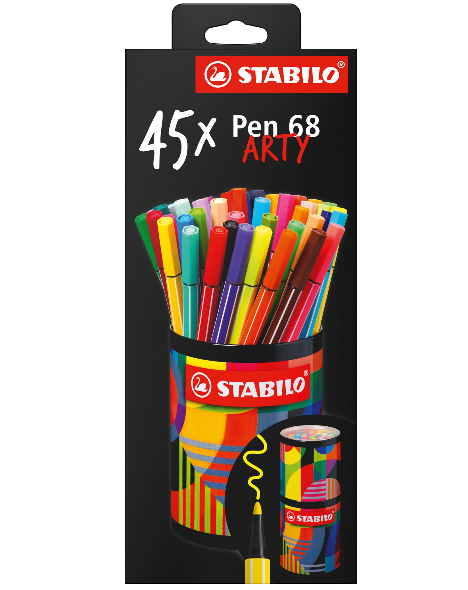 Filzstift STABILO® Pen 68 ARTY 45er-Pack