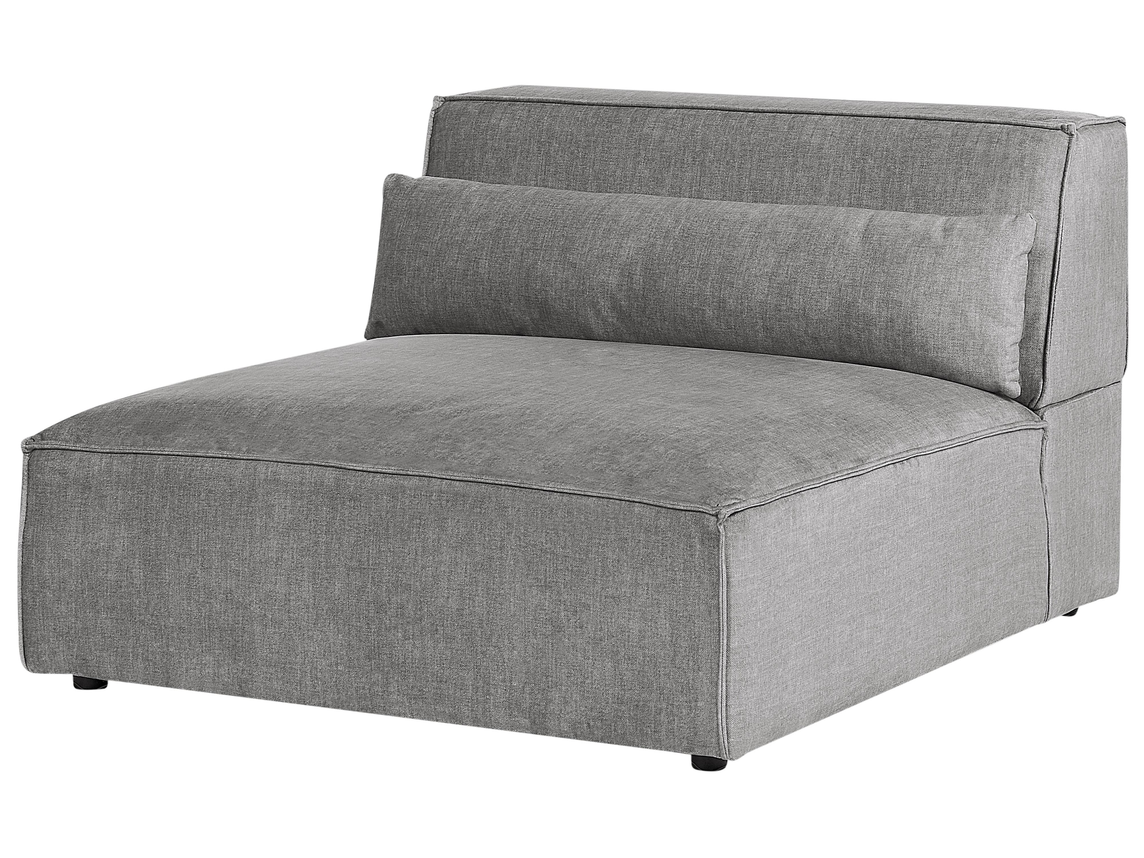 Modulaire bank 2-zits HELLNAR Stof Grijs