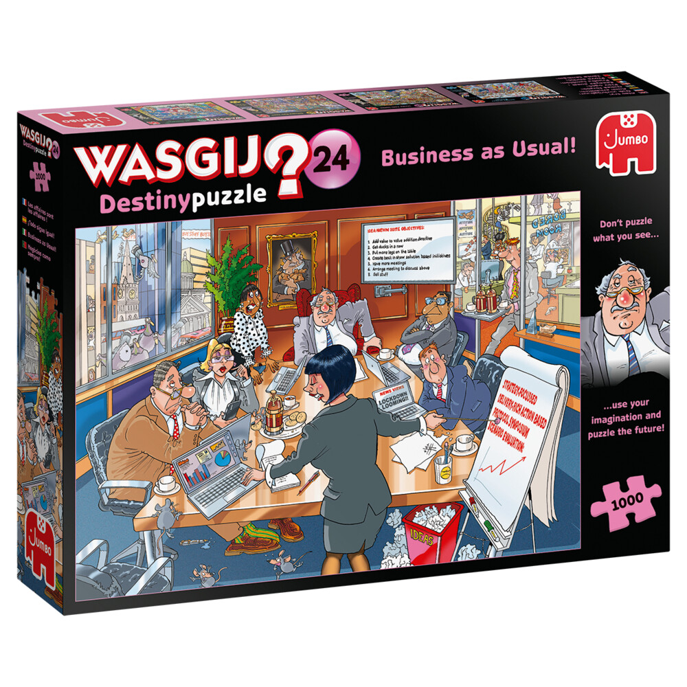 Jumbo Wasgij Destiny Puzzel 24 Business As Usual! 1000 Stukjes