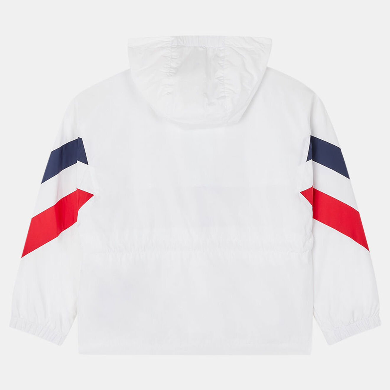 Tommy Hilfiger Coupe-vent à capuche à bandes  blanc