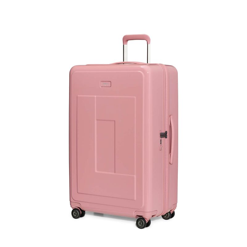 Valise rigide Neo aviona 75 cm Rose pâle brillant