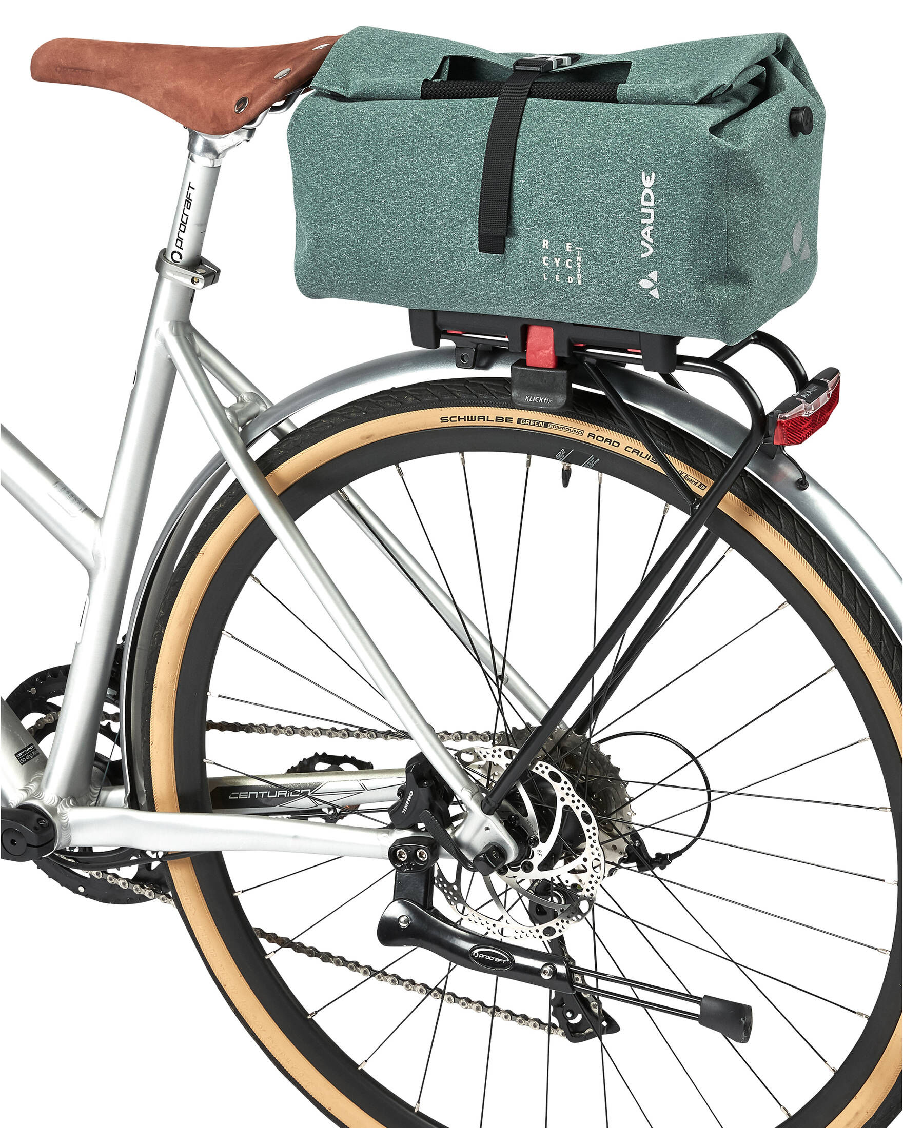 VAUDE| RT-Gepäckträgertaschen ReCycle Shopper (Uniklip)