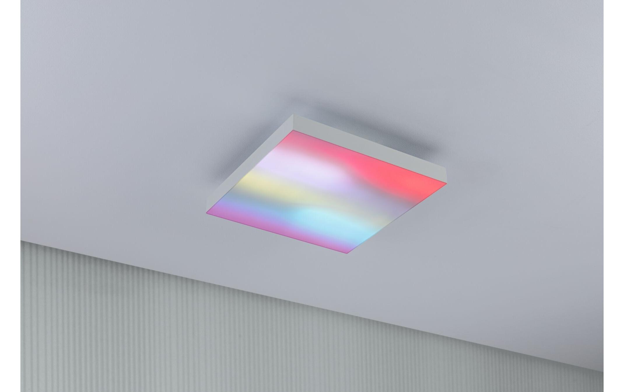 Deckenleuchte LED Panel Velora Rainbow, 13.2 W, RGBW, WeissLED Panel