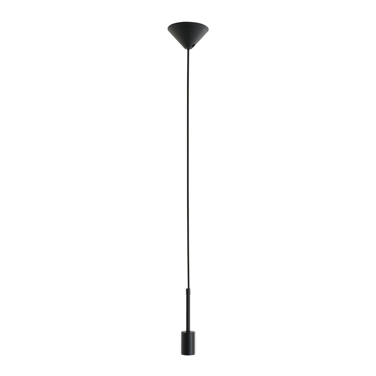 Mexlite - hanglamp - Minimalics - zwart - metaal - Ã 10cm - E27 -