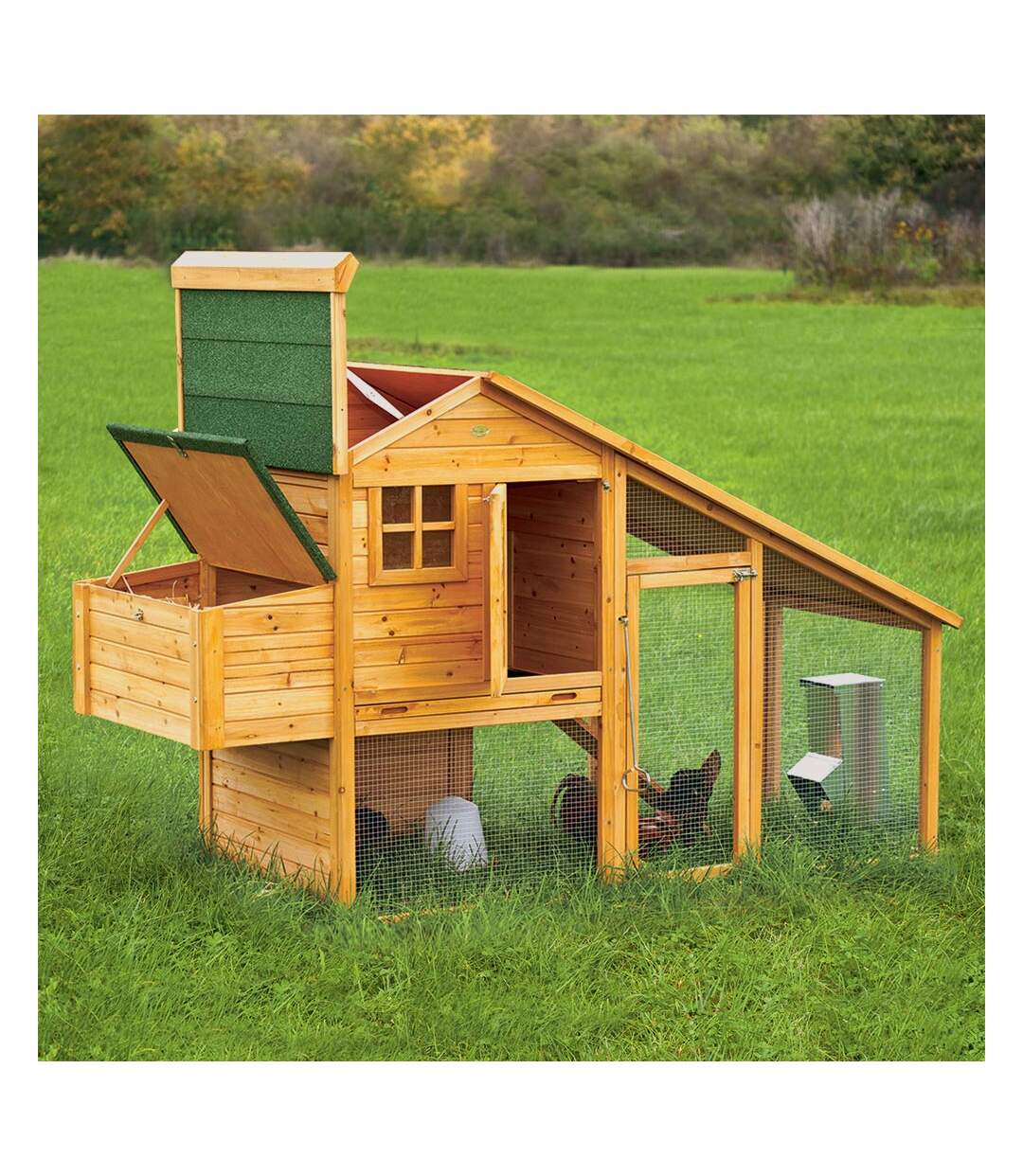 Poulailler Le chalet  complet