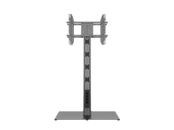 Multibrackets M Public Display Stand 180 HD Back to Back Black w. Floorbase - Stativ - for 2 LCD displays - aluminium, stål - sort - skærmstørrelse: 55
