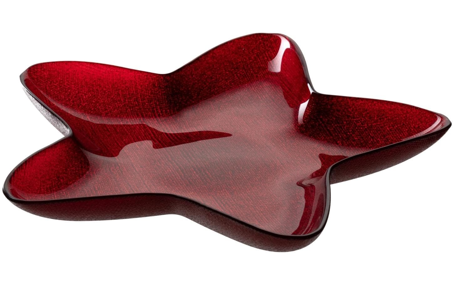 LEONARDO Dekoschale »Palazzo 29 cm, 2 Stück, Rot«
