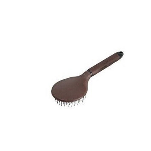 Escova para crina e cauda de cavalo marrom/preta
