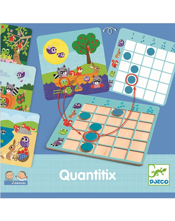 Lernspiel QUANTITIX in bunt