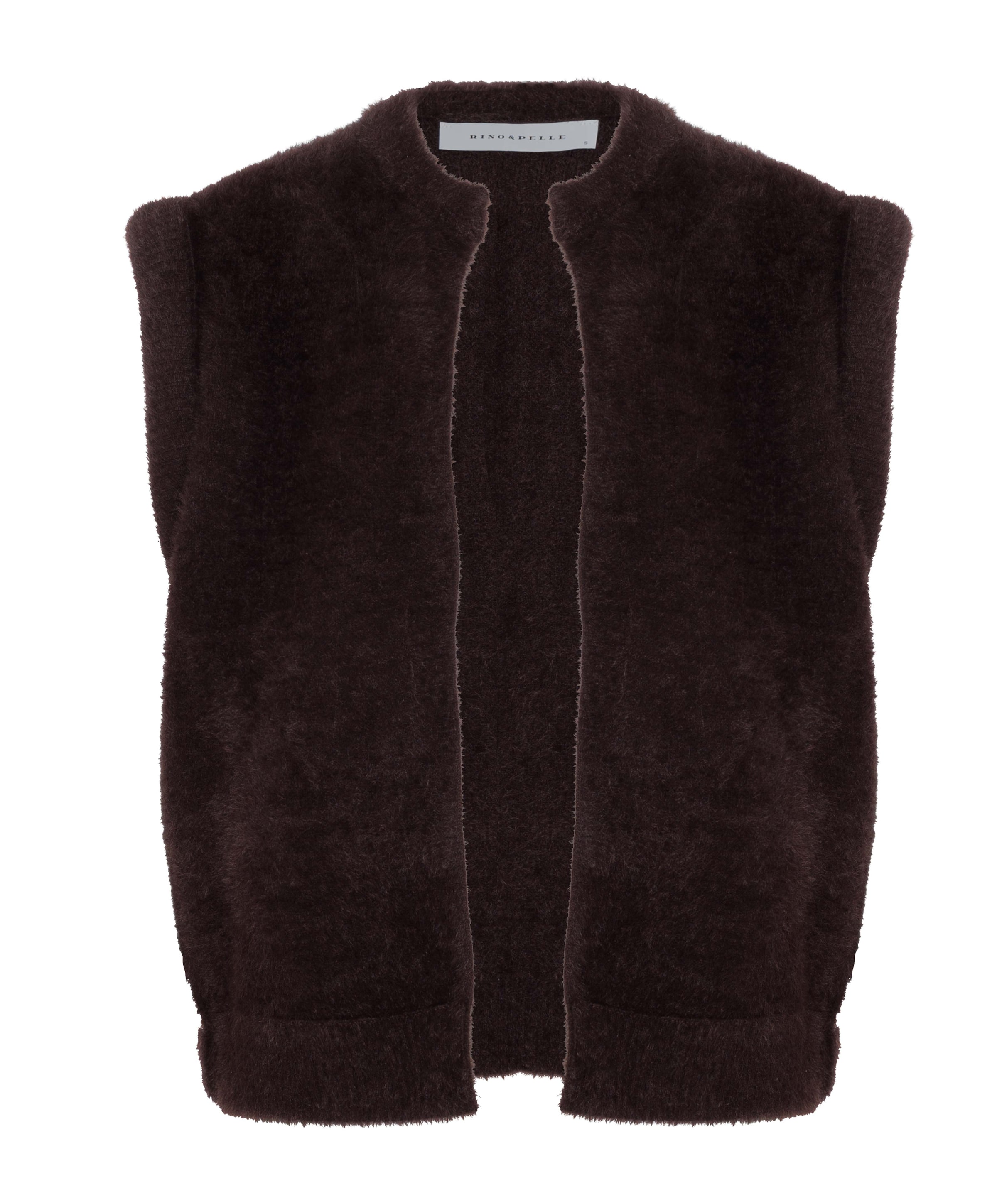 Rino & pelle Dames gilet bordeaux